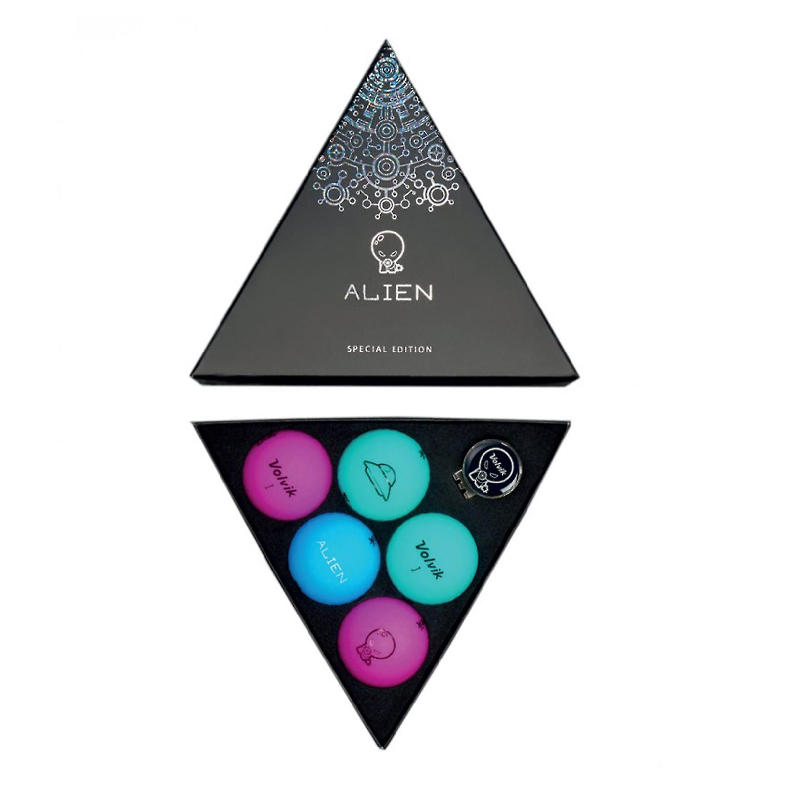 Volvik Alien Box 5x VIVID balls + Marker 209.000124_1